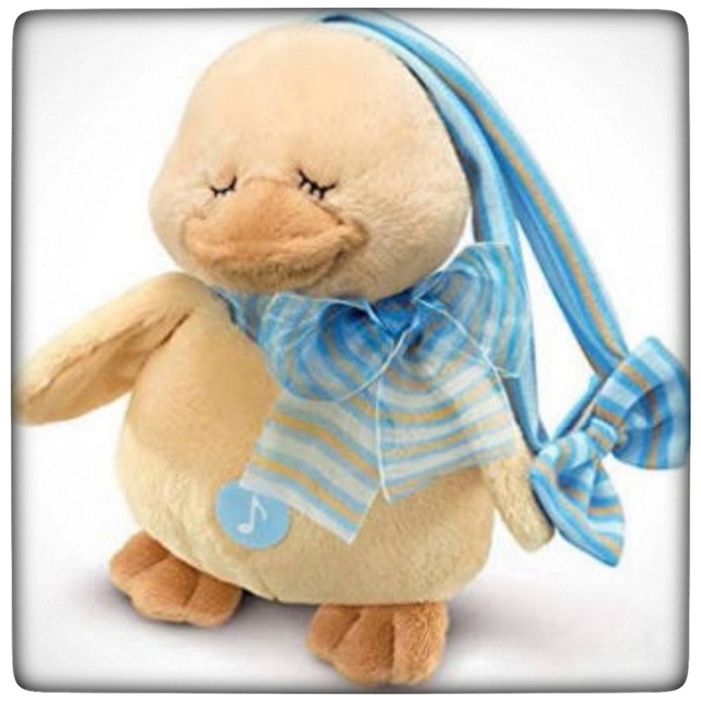 NWT Russ Diddy Duck Musical Door Hanger/Crib Buddy